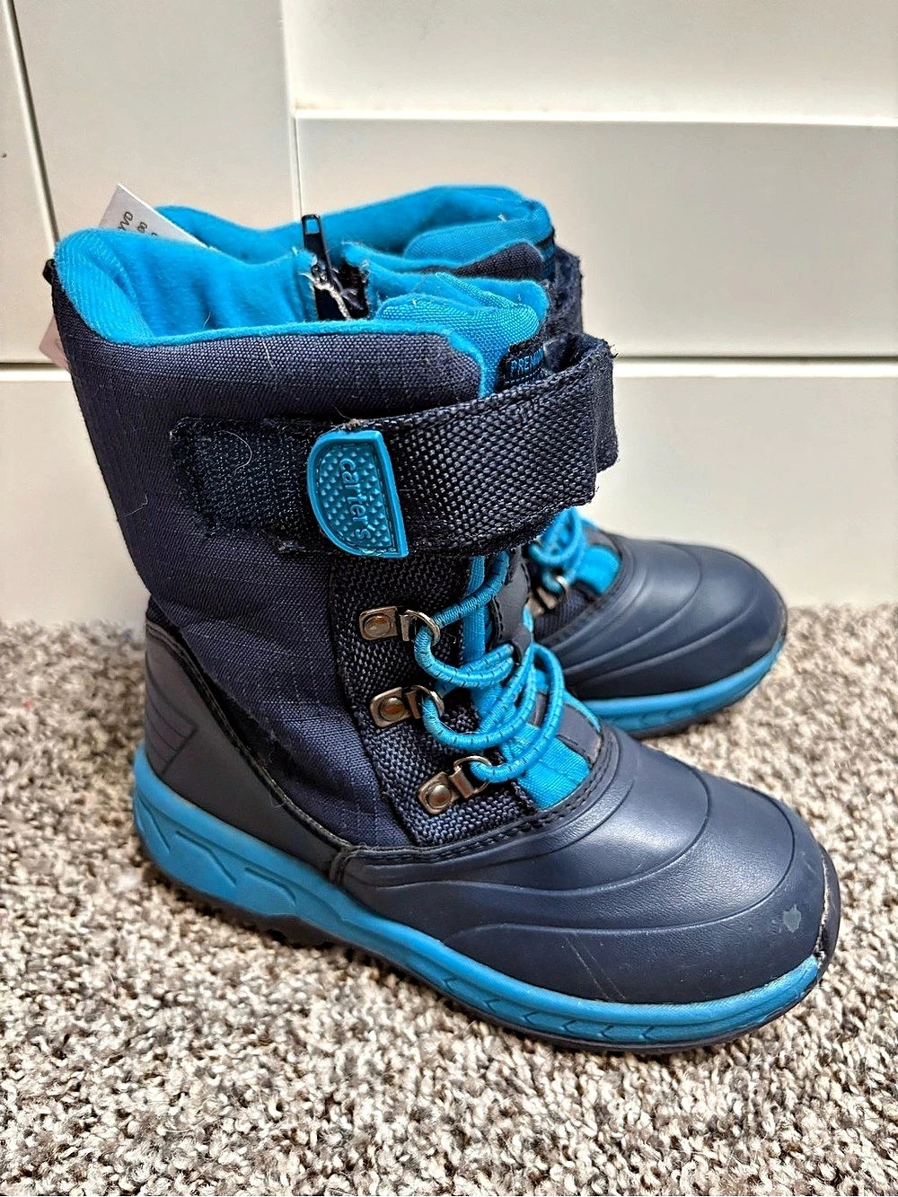 Carter's Kids Winter Boots in Blue Size 12c
